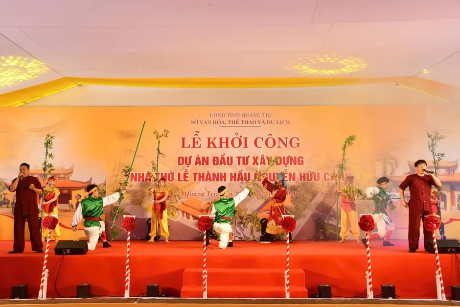 Khởi công xây dựng Nhà thờ Lễ Thành hầu Nguyễn Hữu Cảnh Khởi công xây dựng Nhà thờ Lễ Thành hầu Nguyễn Hữu Cảnh