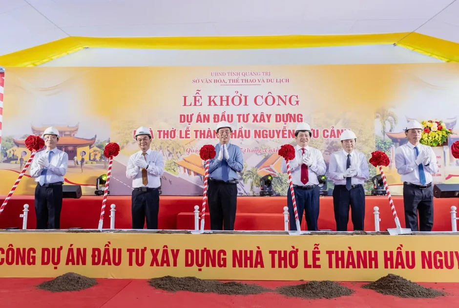 Khởi công xây dựng Nhà thờ Lễ Thành hầu Nguyễn Hữu Cảnh Khởi công xây dựng Nhà thờ Lễ Thành hầu Nguyễn Hữu Cảnh
