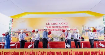 Khởi công xây dựng Nhà thờ Lễ Thành hầu Nguyễn Hữu Cảnh