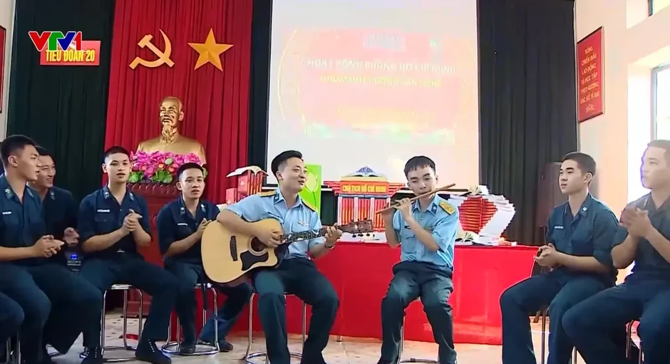 Không gian văn hóa, sinh hoạt tập thể cho các chiến sĩ Không gian văn hóa, sinh hoạt tập thể cho các chiến sĩ
