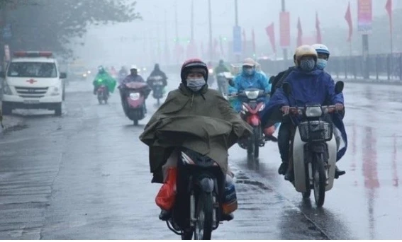 Không khí lạnh dồn dập tràn xuống, miền Bắc hạ nhiệt đột ngột kèm mưa diện rộng Không khí lạnh dồn dập tràn xuống, miền Bắc hạ nhiệt đột ngột kèm mưa diện rộng