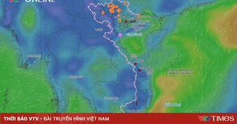 Không khí lạnh gây mưa lớn, cần cảnh giác lốc xoáy, gió giật mạnh và mưa đá