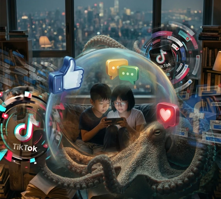 Không thể 'giao' trẻ em cho mạng xã hội Không thể 'giao' trẻ em cho mạng xã hội