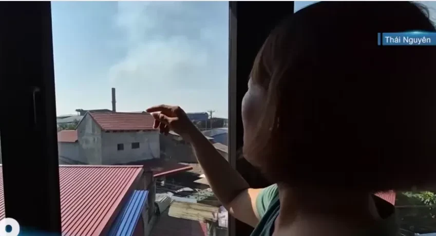 Khu dân cư bị ảnh hưởng khi gần nhà máy giấy Khu dân cư bị ảnh hưởng khi gần nhà máy giấy