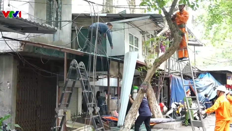 Khu tập thể cũ ở Hà Nội tiềm ẩn nguy cơ cháy nổ mùa nắng nóng Khu tập thể cũ ở Hà Nội tiềm ẩn nguy cơ cháy nổ mùa nắng nóng