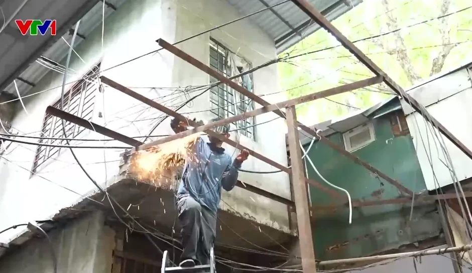 Khu tập thể cũ ở Hà Nội tiềm ẩn nguy cơ cháy nổ mùa nắng nóng Khu tập thể cũ ở Hà Nội tiềm ẩn nguy cơ cháy nổ mùa nắng nóng