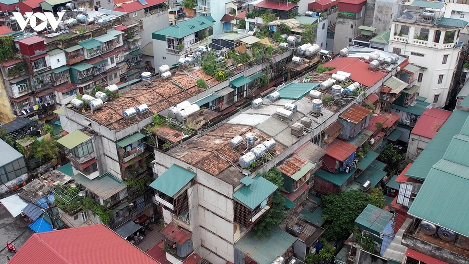 Khu tập thể Ngọc Khánh xuống cấp, người dân Hà Nội chờ ngày cải tạo, xây lại