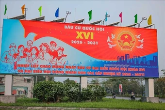 Khu vực Hà Nội sáng và đêm ngày bầu cử có mưa phùn, trời lạnh