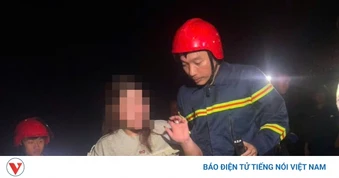 Kịp thời cứu một nữ sinh bị trượt chân rơi xuống vực sâu