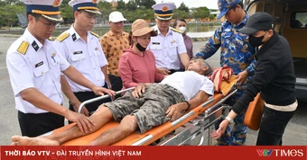 Kịp thời cứu sống ngư dân bị xuất huyết não tại Trường Sa