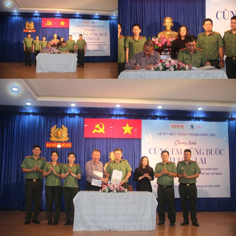 Ký kết chương trình 'Cùng em vững bước tương lai': Chung tay chăm lo hậu phương chiến sĩ Ký kết chương trình 'Cùng em vững bước tương lai': Chung tay chăm lo hậu phương chiến sĩ