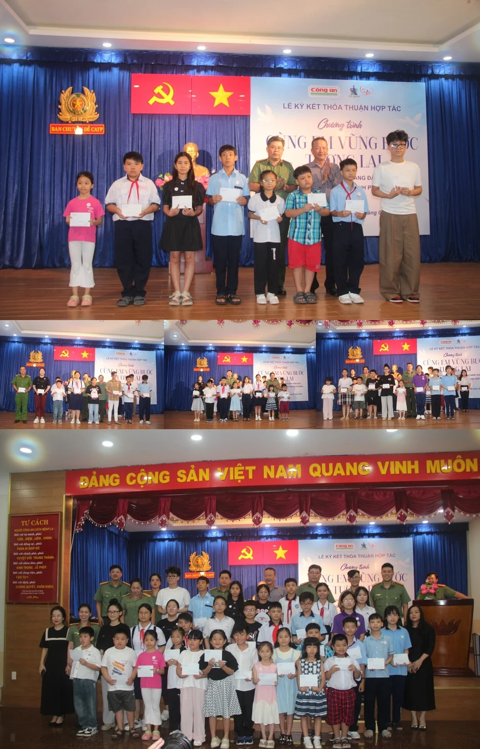 Ký kết chương trình 'Cùng em vững bước tương lai': Chung tay chăm lo hậu phương chiến sĩ Ký kết chương trình 'Cùng em vững bước tương lai': Chung tay chăm lo hậu phương chiến sĩ
