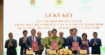 Ký kết Quy chế phối hợp liên ngành trong thực hiện nhiệm vụ cải cách thủ tục hành chính