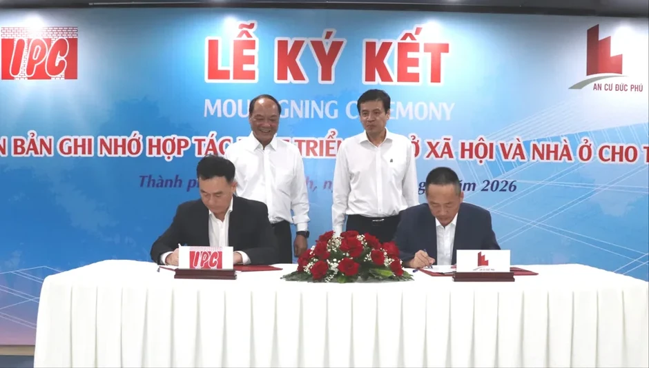 Ký kết triển khai thêm 10.000 căn nhà cho công nhân thuê Ký kết triển khai thêm 10.000 căn nhà cho công nhân thuê