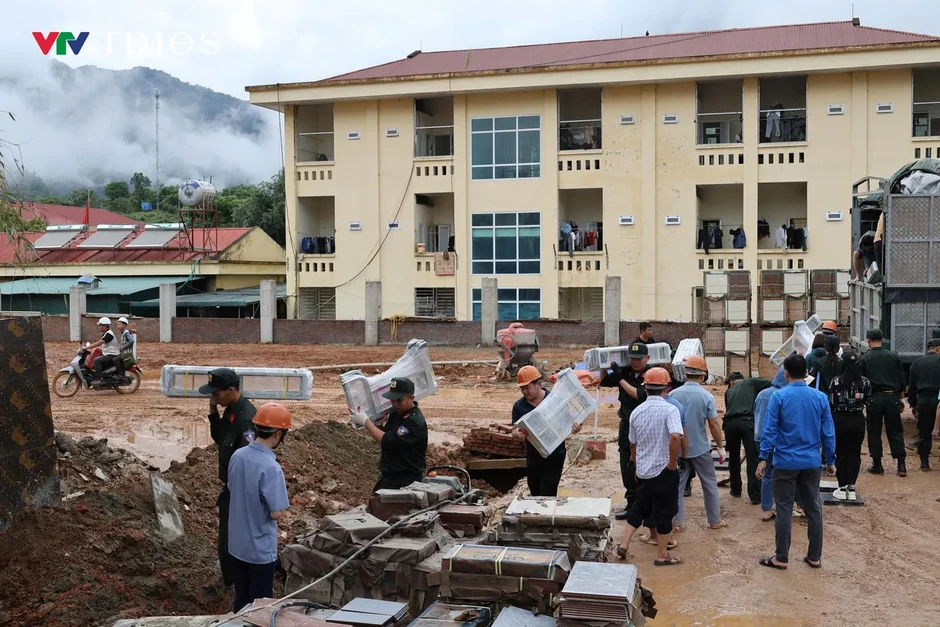 Lai Châu: 100 ngày đêm vì những ngôi trường nơi biên cương