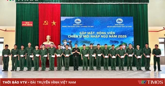 Lai Châu: Bộ đội Biên phòng tiếp thêm động lực cho chiến sĩ mới