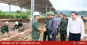 Lai Châu: Chung sức dựng lại cuộc sống cho người dân vùng lũ Mường Than