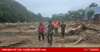 Lai Châu: Công an bám địa bàn, hỗ trợ người dân Mường Than sau lũ quét