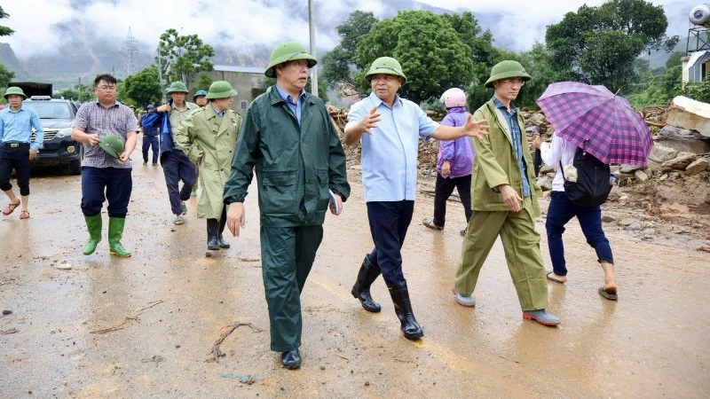 Lai Châu đề xuất xây dựng khu tái định cư cho người dân vùng lũ Lai Châu đề xuất xây dựng khu tái định cư cho người dân vùng lũ