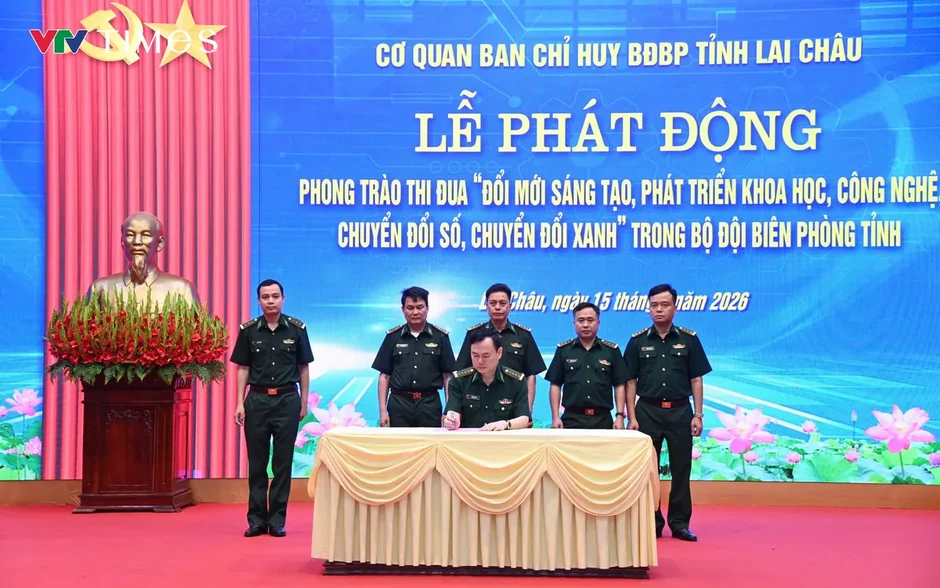 Lai Châu: Đổi mới sáng tạo, phát triển khoa học, công nghệ, chuyển đổi số trong lực lượng biên phòng Lai Châu: Đổi mới sáng tạo, phát triển khoa học, công nghệ, chuyển đổi số trong lực lượng biên phòng