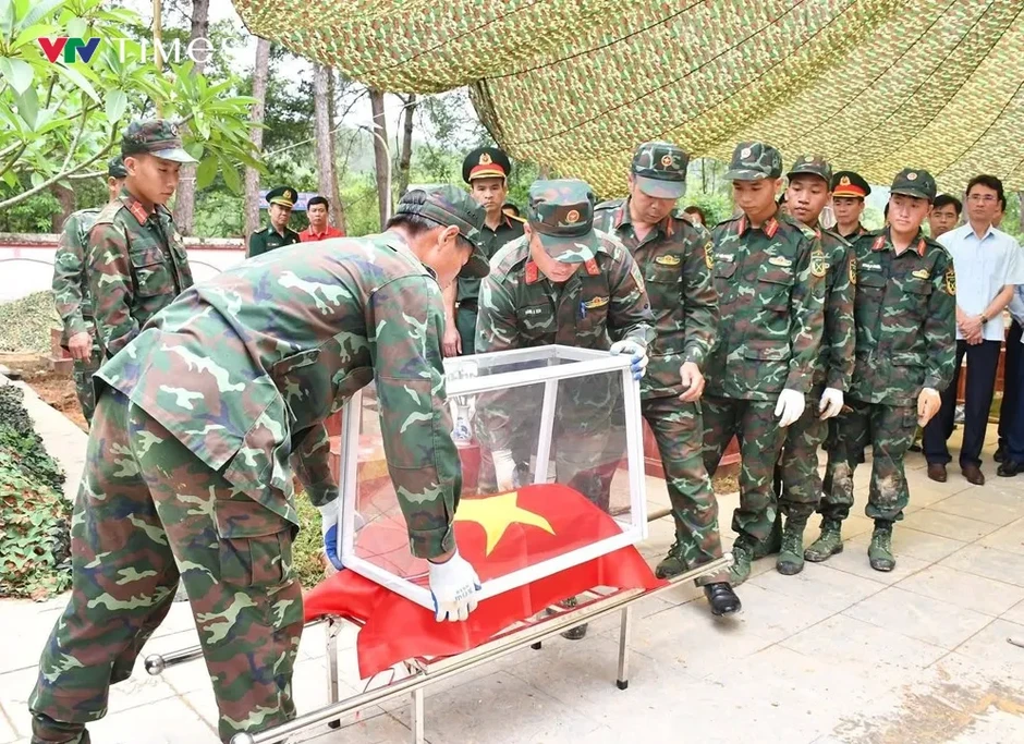 Lai Châu lấy mẫu ADN, số hóa thông tin hài cốt liệt sĩ Lai Châu lấy mẫu ADN, số hóa thông tin hài cốt liệt sĩ