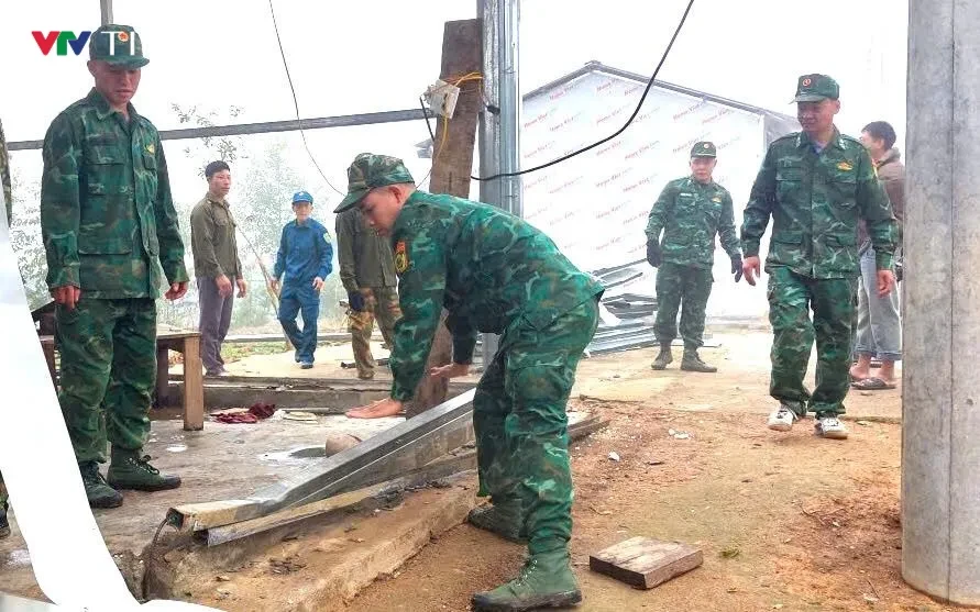Lai Châu: Mưa đá gây thiệt hại nhiều nhà dân xã Pa Ủ Lai Châu: Mưa đá gây thiệt hại nhiều nhà dân xã Pa Ủ