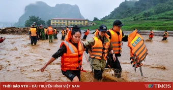 Lai Châu: Những người lính nơi tuyến đầu chống lũ