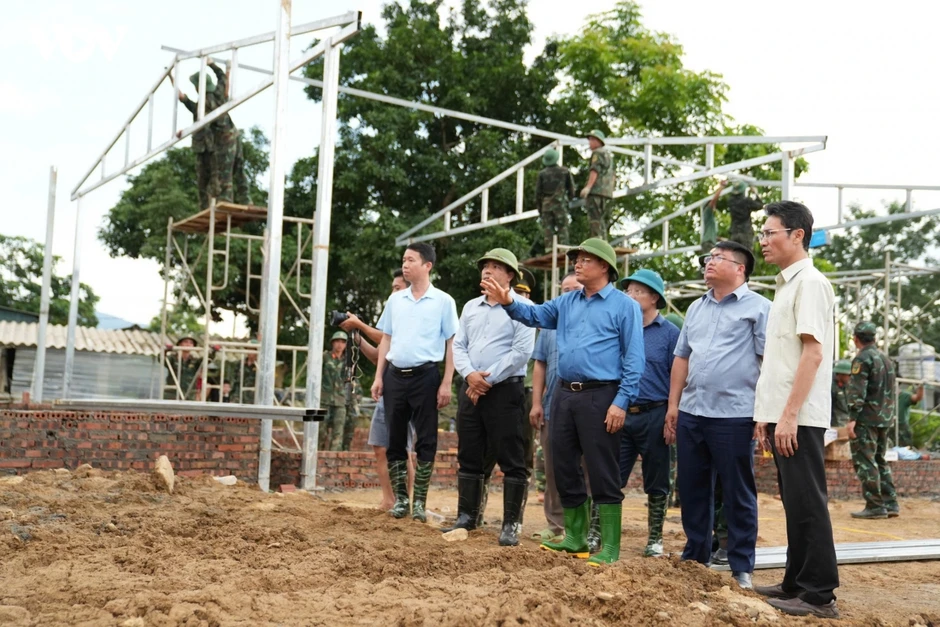 Lai Châu tập trung khắc phục hậu quả mưa lũ, ổn định dân cư Lai Châu tập trung khắc phục hậu quả mưa lũ, ổn định dân cư