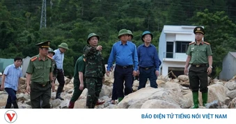 Lai Châu tập trung khắc phục hậu quả mưa lũ, ổn định dân cư