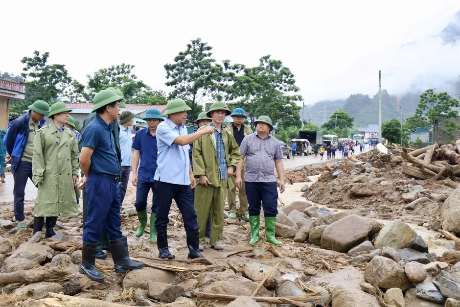 Lai Châu xây dựng khẩn cấp khu tái định cư cho người dân vùng lũ Mường Than