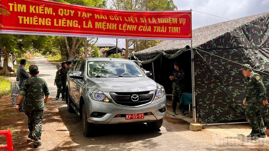Lâm Đồng: Quy tập sáu hài cốt liệt sĩ về an táng tại Nghĩa trang liệt sĩ Đà Lạt Lâm Đồng: Quy tập sáu hài cốt liệt sĩ về an táng tại Nghĩa trang liệt sĩ Đà Lạt