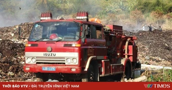 Lâm Đồng: Vụ cháy bãi rác dốc Đá Mài cơ bản được khống chế