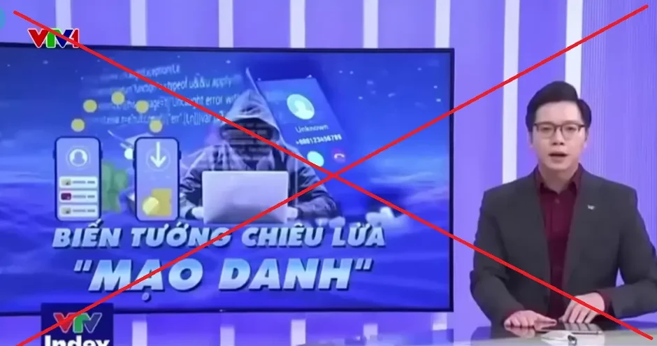 Làm giả video người dẫn chương trình VTV để quảng cáo Làm giả video người dẫn chương trình VTV để quảng cáo