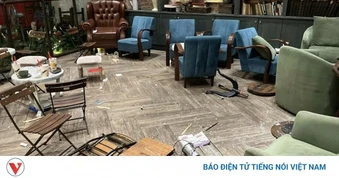 Làm rõ hành vi khách nước ngoài đập phá quán cà phê ở Đà Nẵng
