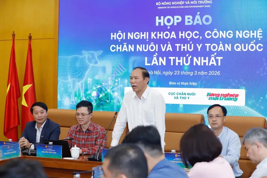Lần đầu tổ chức hội nghị khoa học - công nghệ chăn nuôi - thú y toàn quốc Lần đầu tổ chức hội nghị khoa học - công nghệ chăn nuôi - thú y toàn quốc