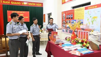 Lan tỏa giá trị sách và văn hóa đọc ở Chi đội Kiểm ngư số 3