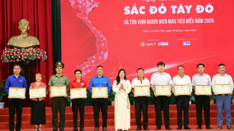 Lan tỏa lòng nhân ái từ hoạt động hiến máu cứu người Lan tỏa lòng nhân ái từ hoạt động hiến máu cứu người