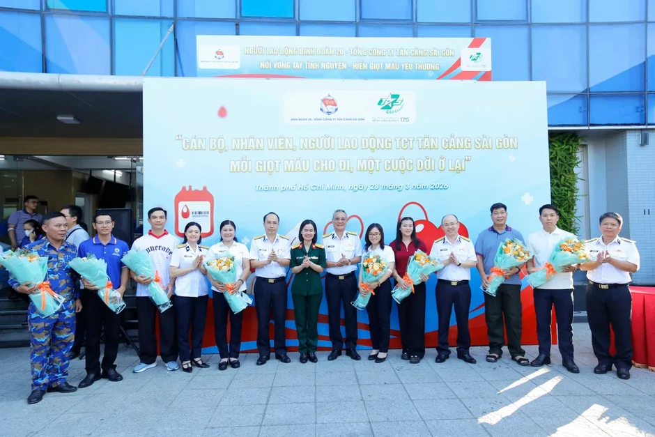 Lan tỏa nghĩa cử cao đẹp tại chương trình hiến máu "Nối vòng tay tình nguyện" năm 2026 Lan tỏa nghĩa cử cao đẹp tại chương trình hiến máu "Nối vòng tay tình nguyện" năm 2026