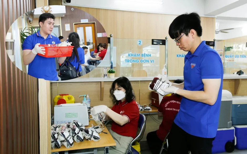 Lan tỏa nghĩa cử cao đẹp tại chương trình hiến máu "Nối vòng tay tình nguyện" năm 2026 Lan tỏa nghĩa cử cao đẹp tại chương trình hiến máu "Nối vòng tay tình nguyện" năm 2026