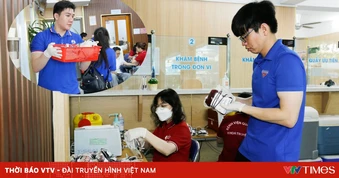 Lan tỏa nghĩa cử cao đẹp tại chương trình hiến máu "Nối vòng tay tình nguyện" năm 2026