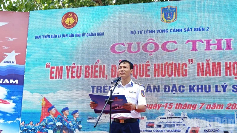 Lan tỏa tình yêu biển, đảo quê hương đến thế hệ trẻ đặc khu Lý Sơn Lan tỏa tình yêu biển, đảo quê hương đến thế hệ trẻ đặc khu Lý Sơn