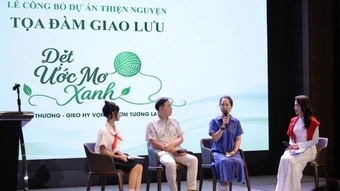 Lan tỏa ý thức bảo vệ môi trường và nuôi dưỡng lòng nhân ái cho trẻ em