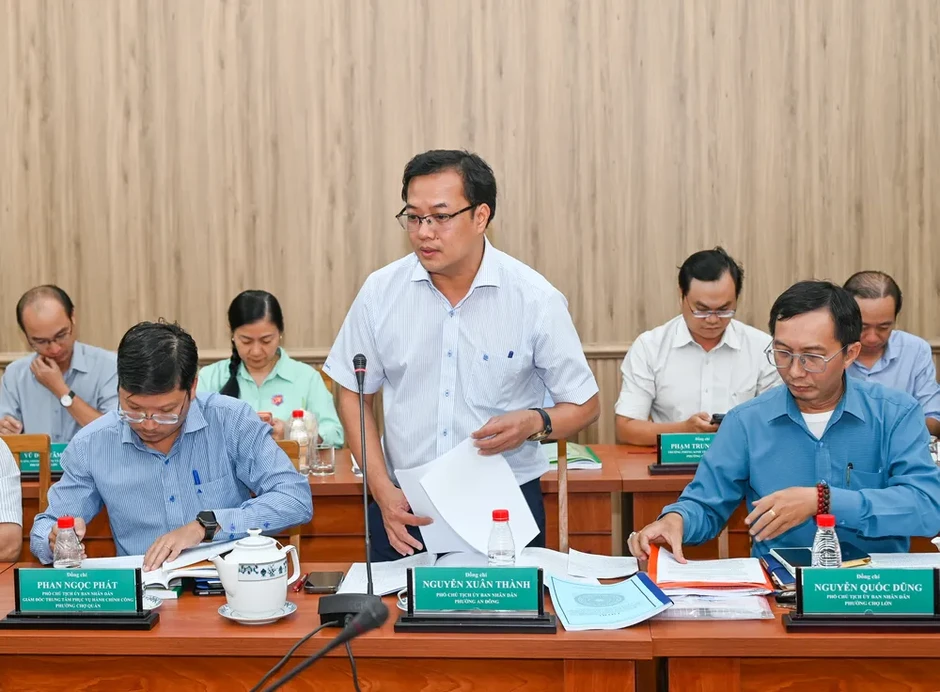 Lãnh đạo TPHCM làm việc với 3 phường An Đông, Chợ Lớn và Chợ Quán Lãnh đạo TPHCM làm việc với 3 phường An Đông, Chợ Lớn và Chợ Quán