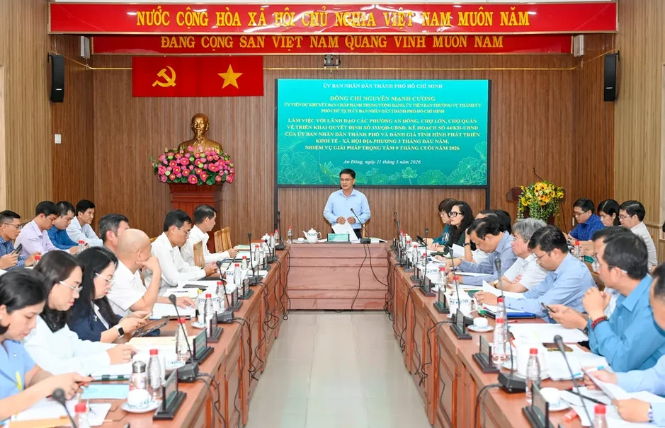 Lãnh đạo TPHCM làm việc với 3 phường An Đông, Chợ Lớn và Chợ Quán Lãnh đạo TPHCM làm việc với 3 phường An Đông, Chợ Lớn và Chợ Quán