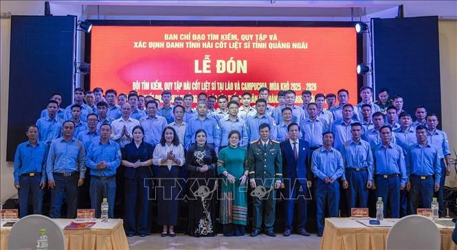 Lễ đón Đội K53 hoàn thành công tác tìm kiếm, quy tập hài cốt liệt sĩ tại Lào, Campuchia