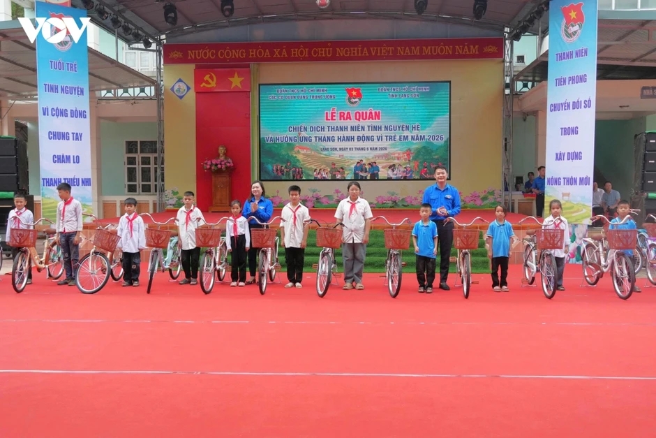 Lễ ra quân Chiến dịch Thanh niên tình nguyện hè năm 2026 Lễ ra quân Chiến dịch Thanh niên tình nguyện hè năm 2026