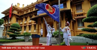 Lễ thượng cờ kỷ niệm 59 năm Ngày thành lập ASEAN