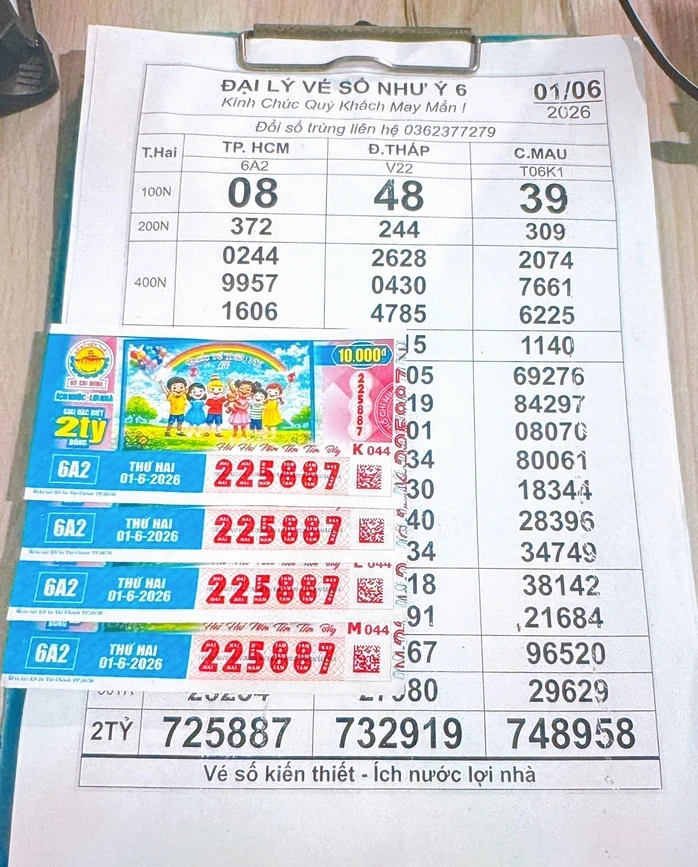 Lộ diện khách hàng ở TPHCM, Cần Thơ và Vĩnh Long trúng xổ số miền Nam Lộ diện khách hàng ở TPHCM, Cần Thơ và Vĩnh Long trúng xổ số miền Nam
