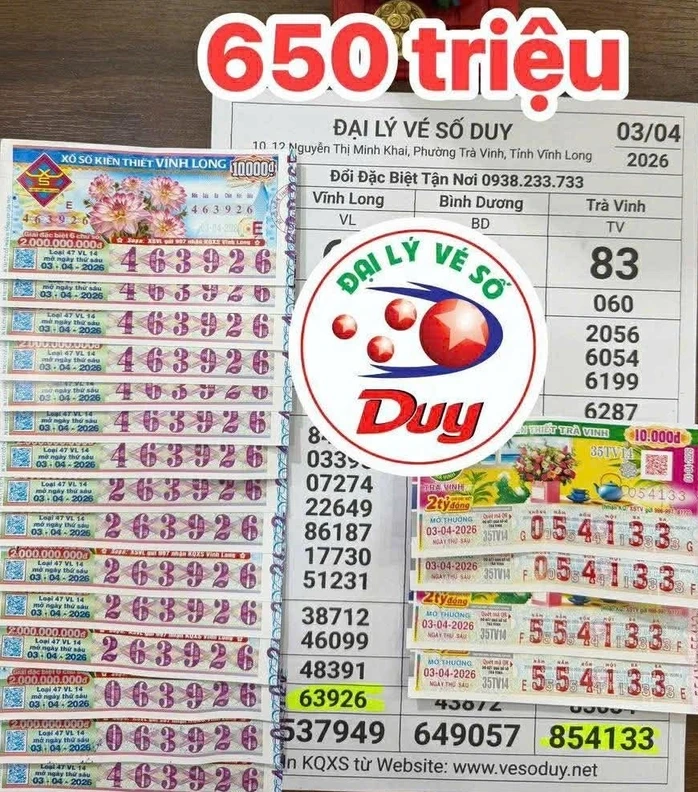 Lộ diện thêm nhiều người trúng thưởng xổ số miền Nam vào chiều 4-4 Lộ diện thêm nhiều người trúng thưởng xổ số miền Nam vào chiều 4-4