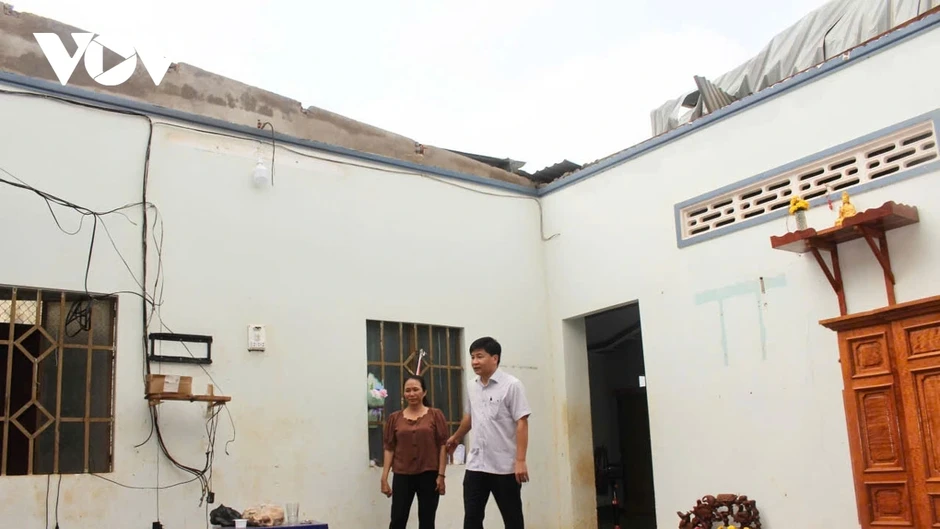 Lốc xoáy quét qua, 25 tấn sầu riêng ở Đồng Nai rụng trắng vườn Lốc xoáy quét qua, 25 tấn sầu riêng ở Đồng Nai rụng trắng vườn